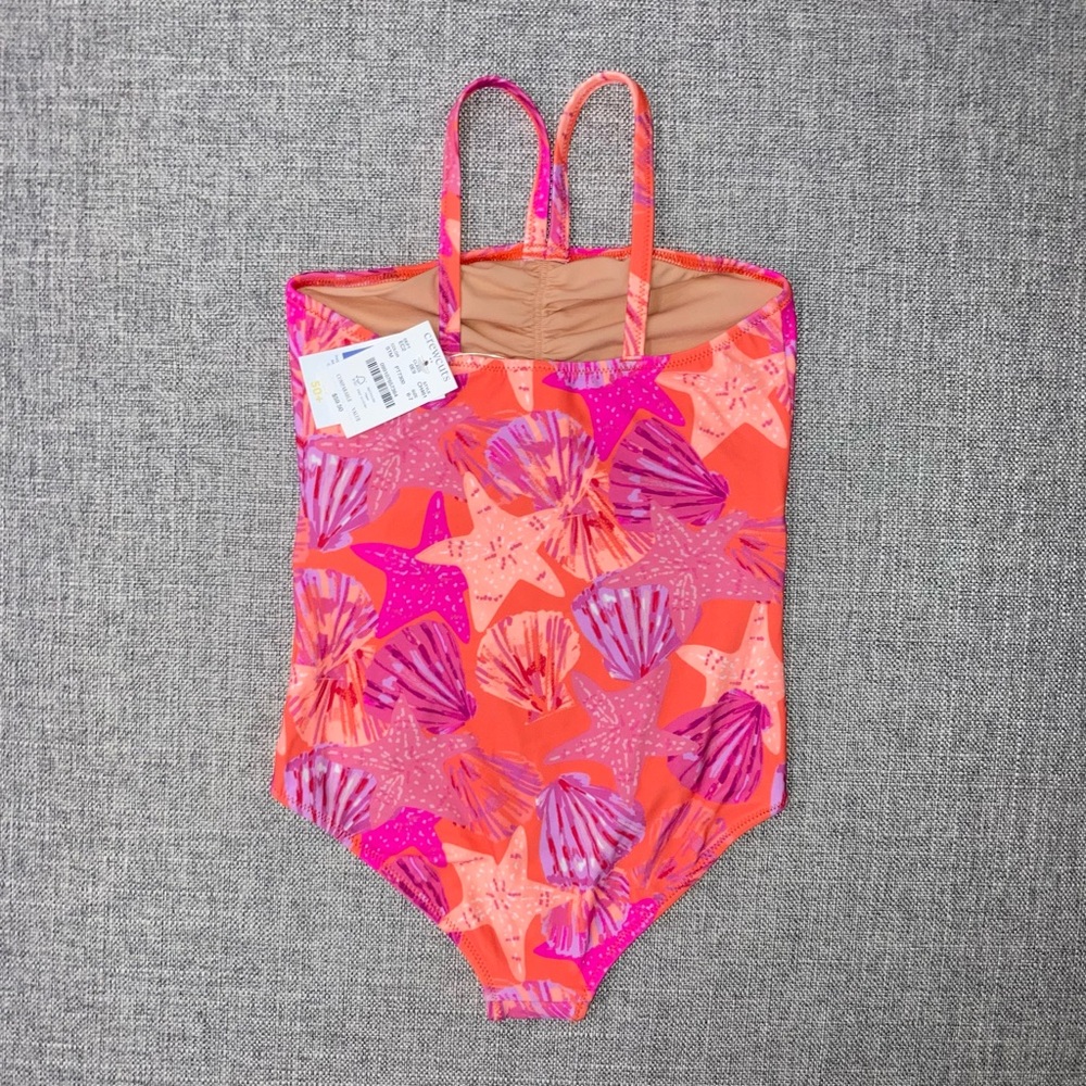 NWT Crewcuts kids one piece swim with front cut out - Picture 2 of 2